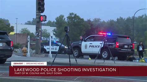 Westbound Colfax Avenue in Lakewood reopened after police shooting near homeless camp